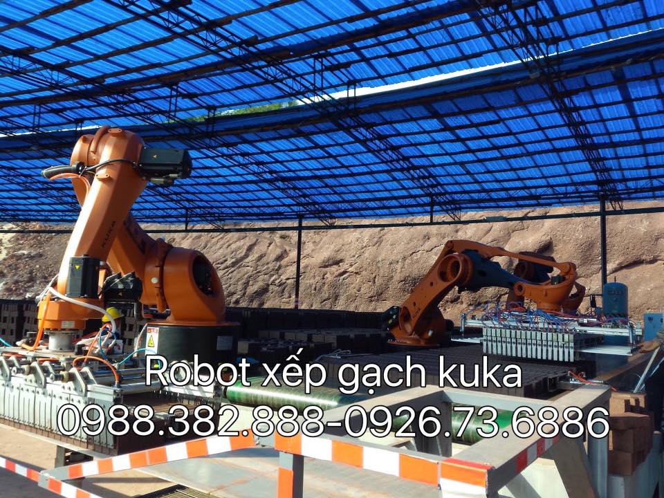Hình ảnh robot xếp gạch Yaskawa – Hình ảnh robot xếp gạch